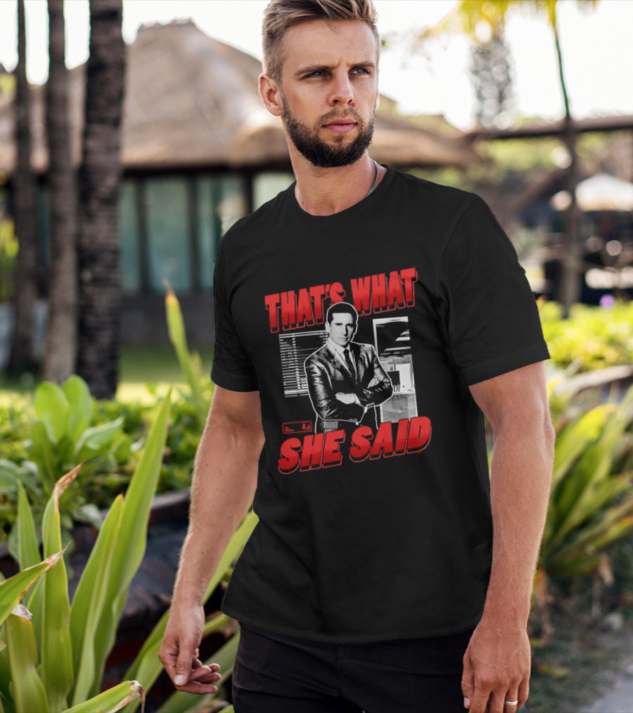 Michael Scott That's What She Said The Office Comedy T-Shirt