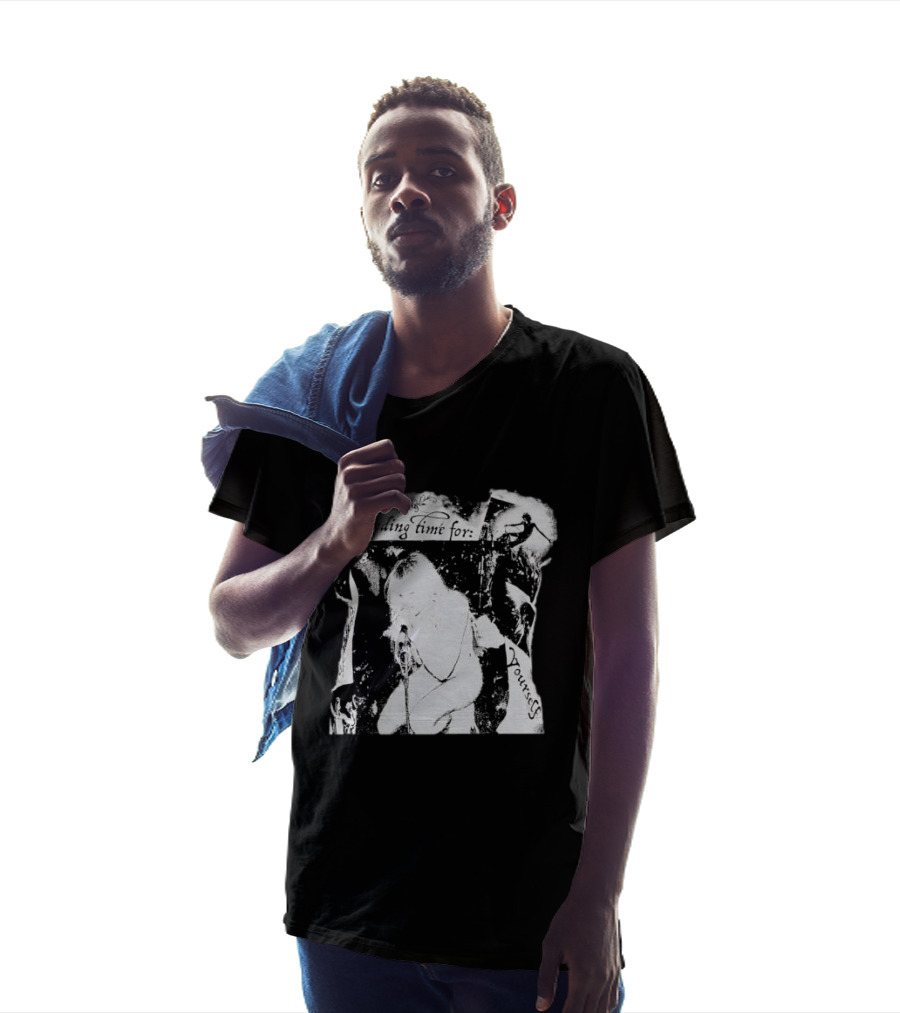 Finding Time For Yourself Singing Woman Retro Vibe T-Shirt