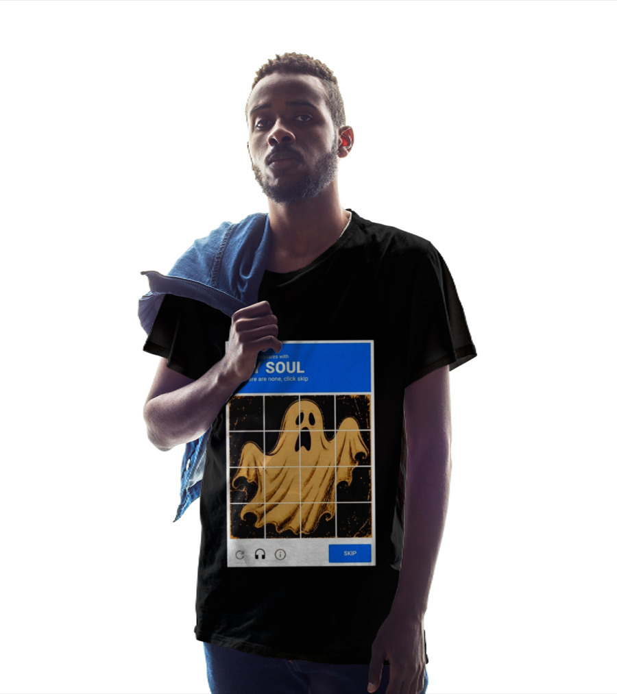 My Soul Ghost Captcha Meme Select All Squares Internet Humor T-Shirt