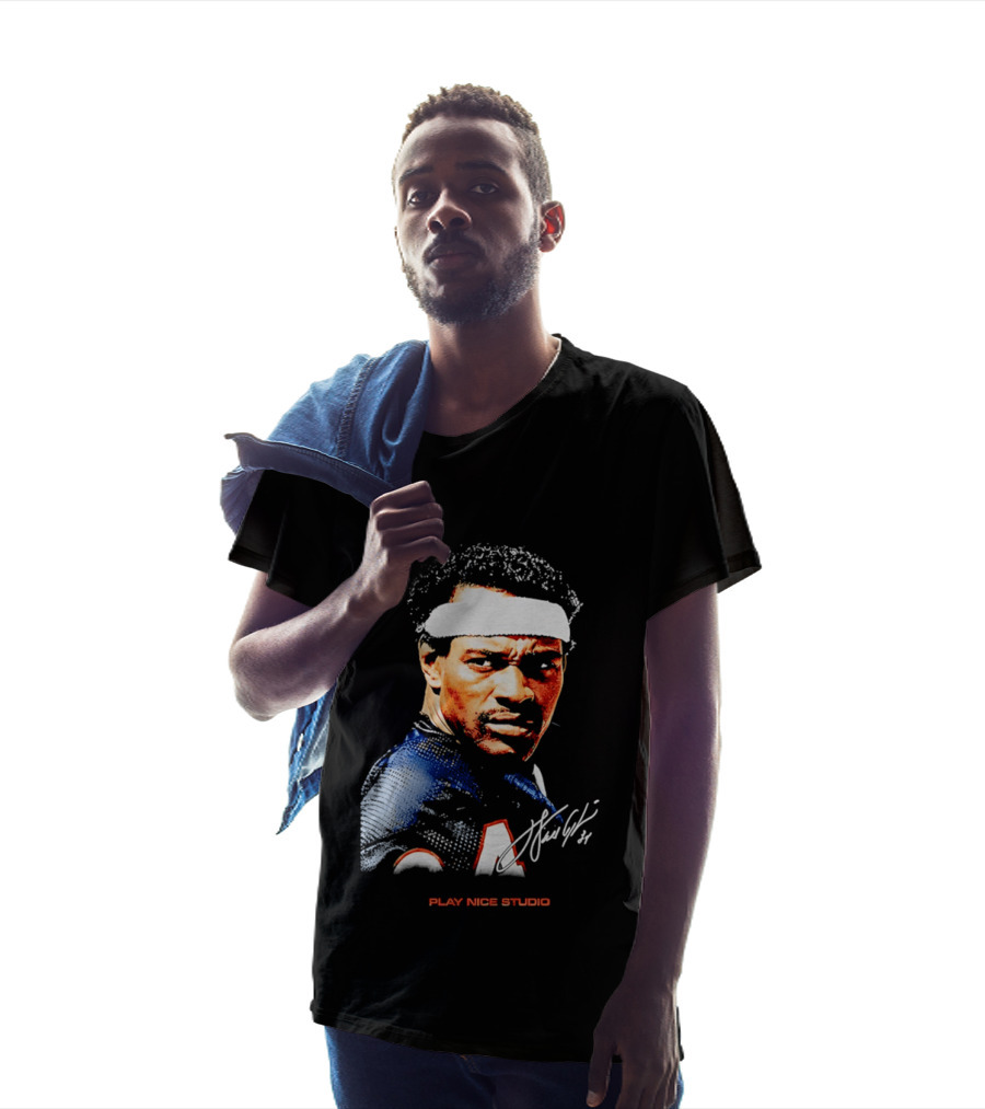 Neville Gallimore Walter Payton 34 Chicago Play Nice Studio T-Shirt