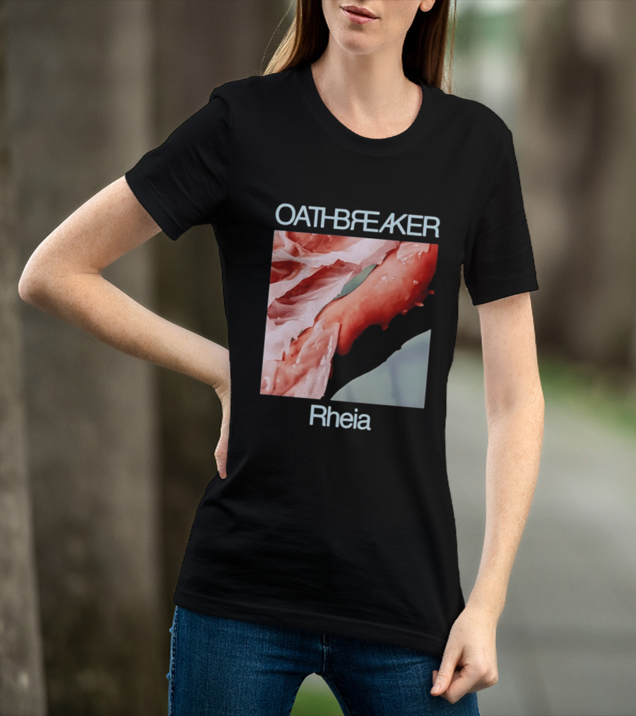 Oathbreaker Rheia Album Cover Post Metal T-Shirt