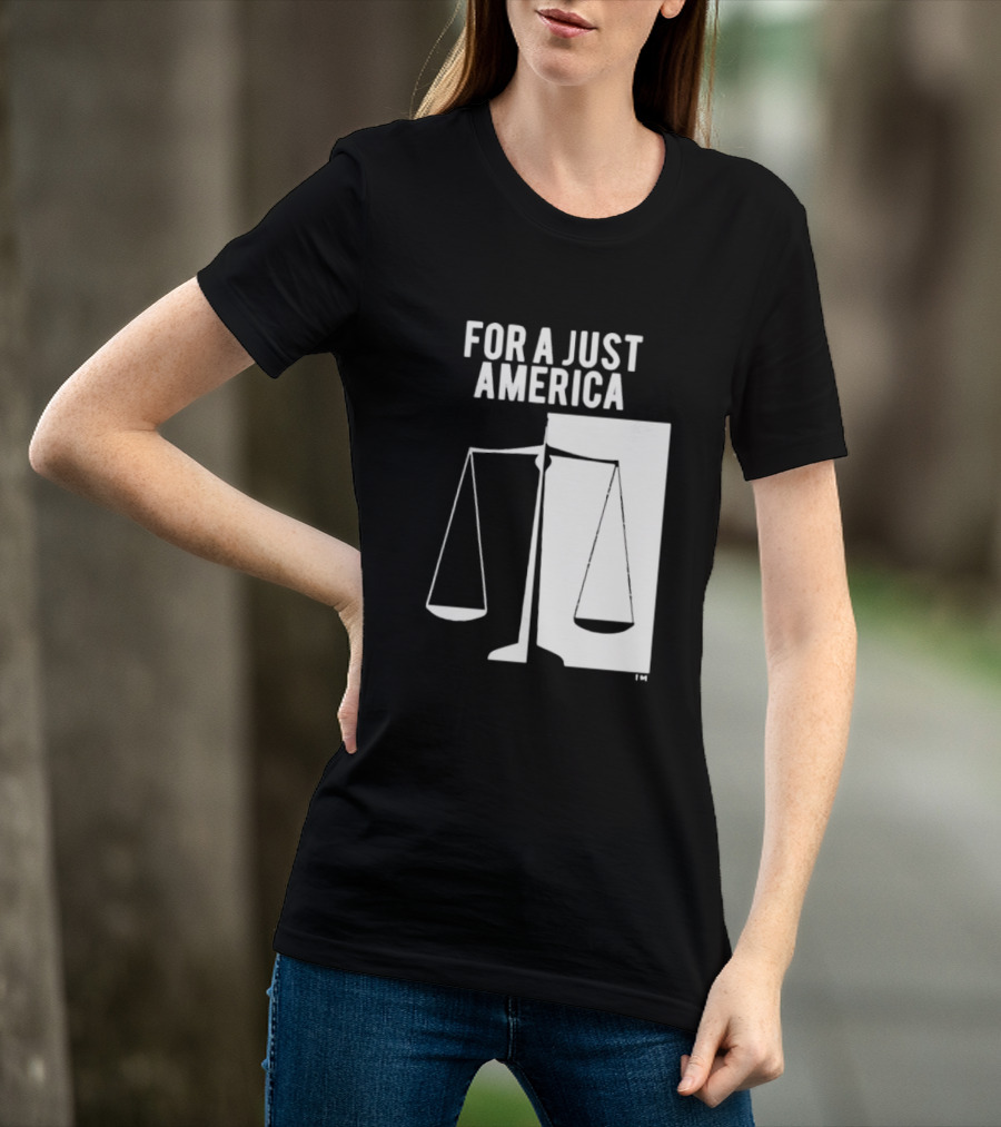 Resist For A Just America Scales Of Justice T-Shirt