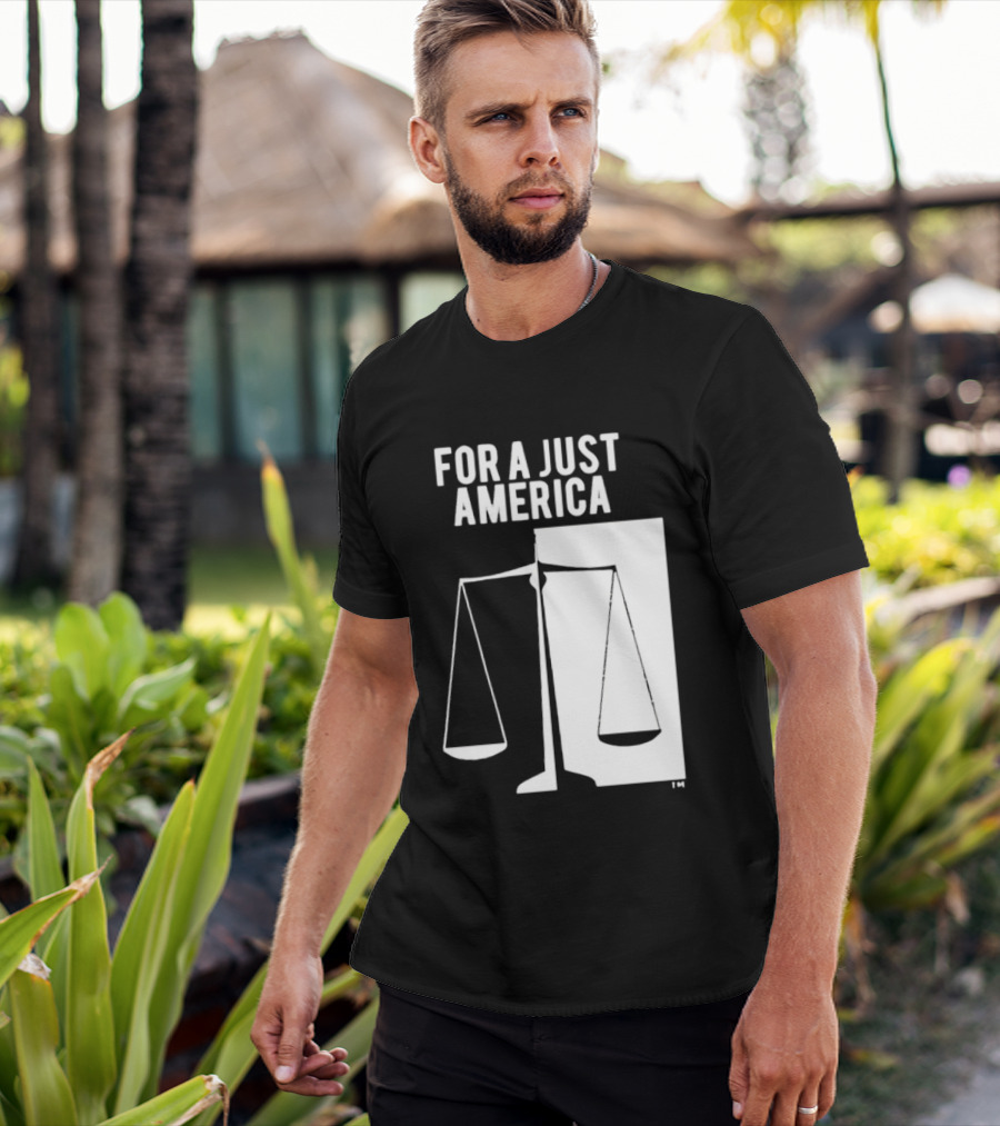 Resist For A Just America Scales Of Justice T-Shirt