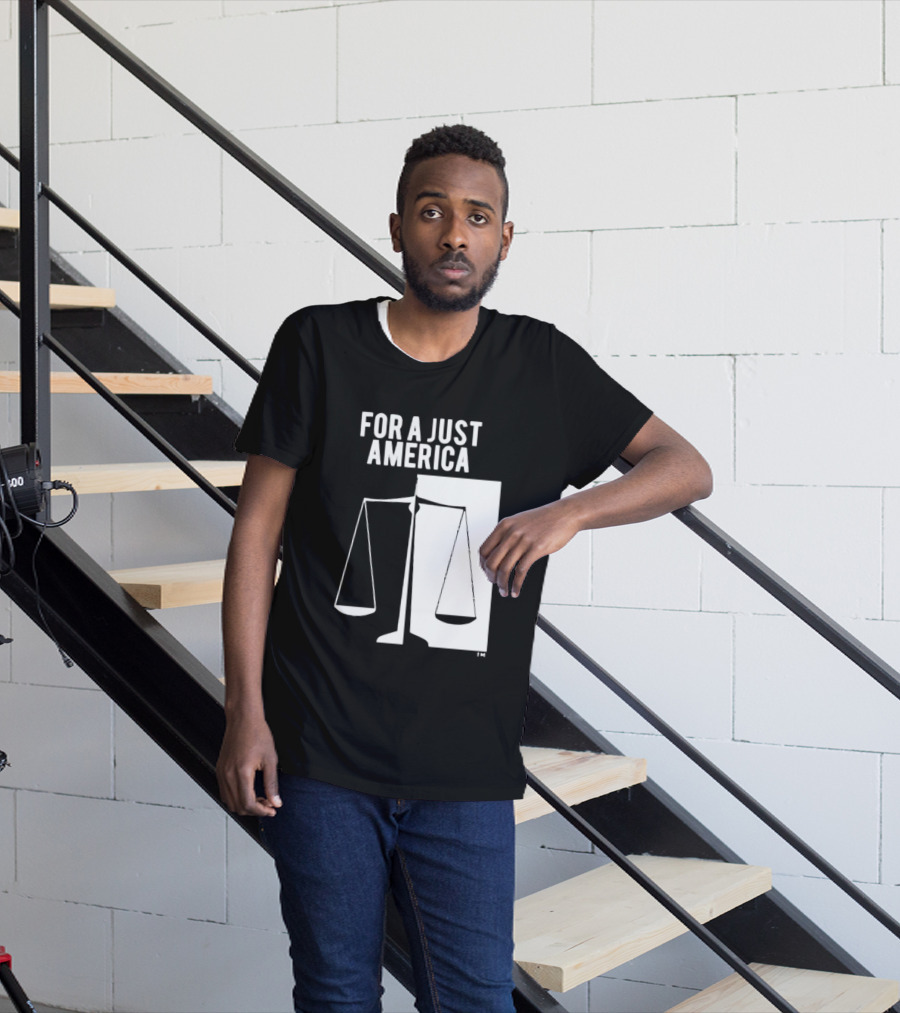 Resist For A Just America Scales Of Justice T-Shirt