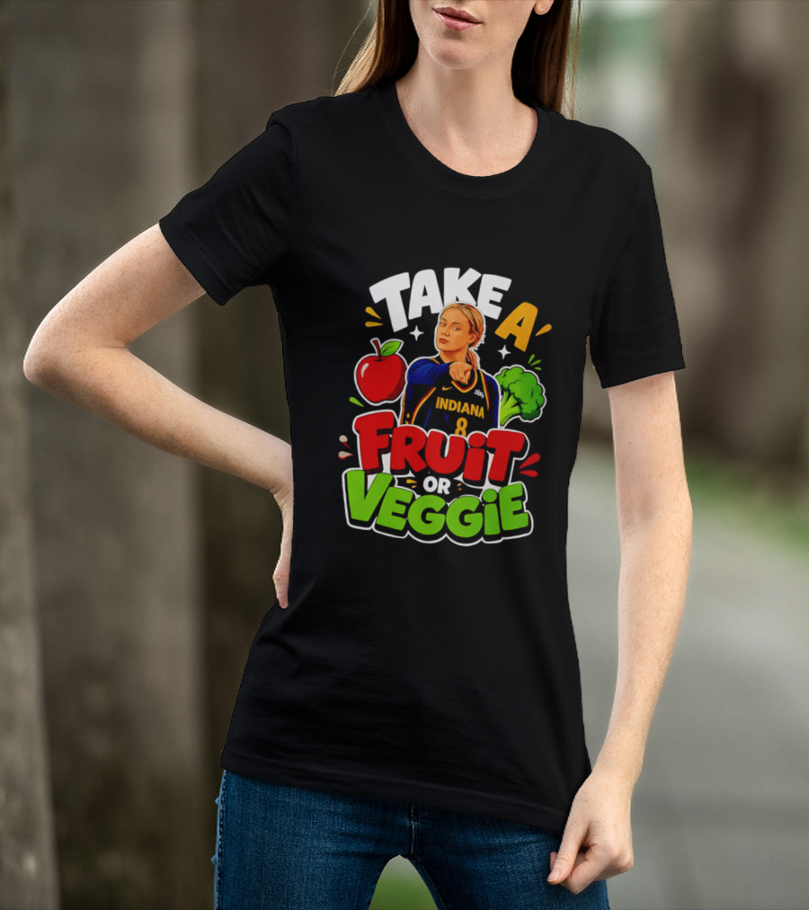 Take A Fruit Or Veggie Indiana 8 T-Shirt