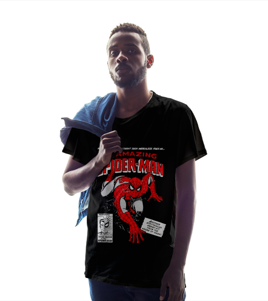 Never Has Anyone Fought Such Merciless Foes As The Amazing Spider Man Marvel Superhero T-Shirt