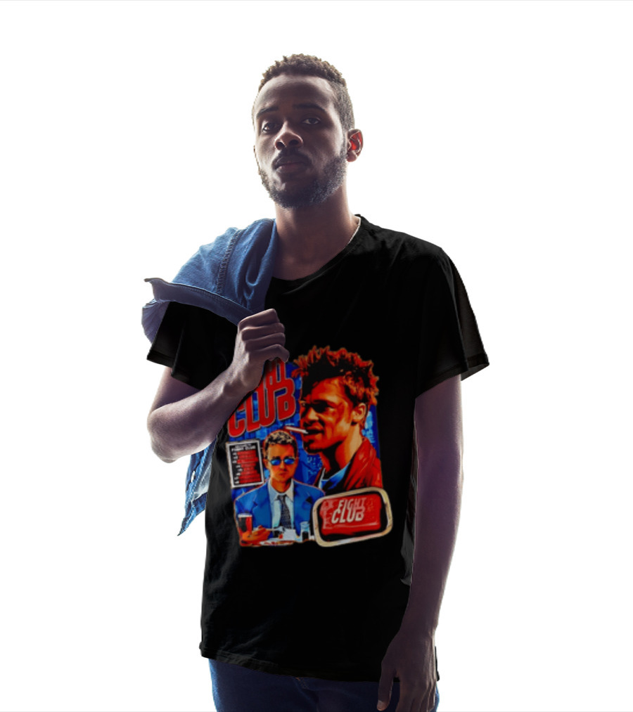 Tyler Durden The Narrator Fight Club Welcome To Fight Club Do Not Talk About T-Shirt