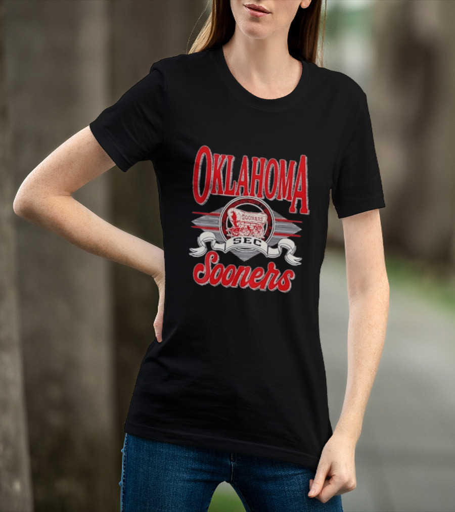 Oklahoma Sooners SEC Football Wagon T-Shirt