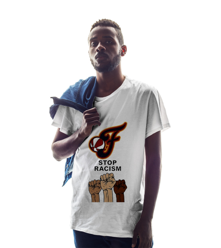 Indiana Fever Stop Racism 2026 Raised Fists T-Shirt
