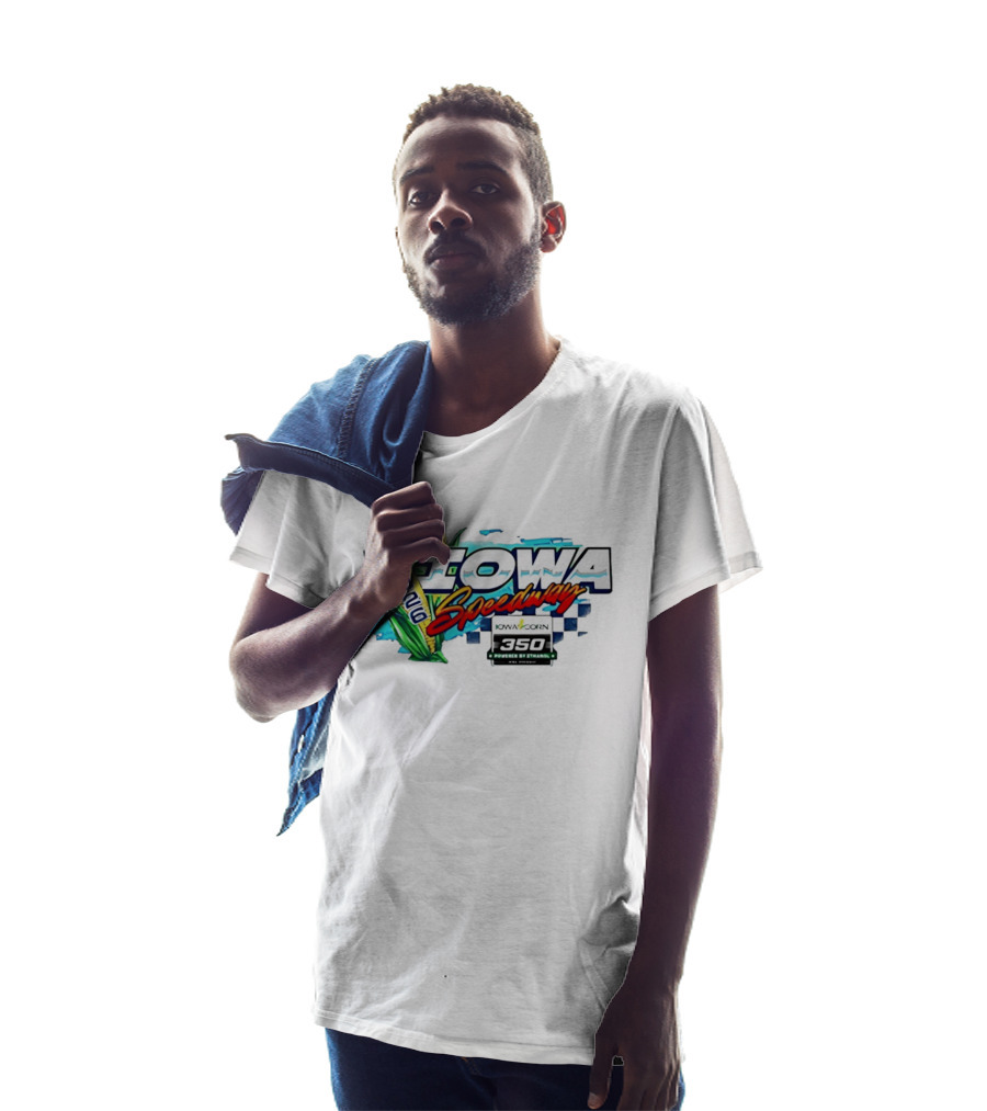Iowa Speedway 2026 Iowa Corn 350 Powered By Ethanol Racing Event Corn Motif T-Shirt