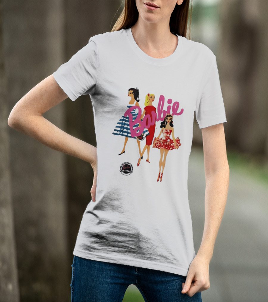 Barbie Vintage Fashion Trio Retro Mattel T-Shirt