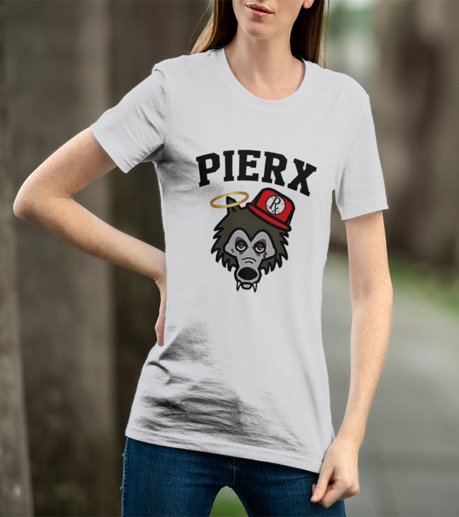 RX Wolf Pierx Halo Red Hat T-Shirt