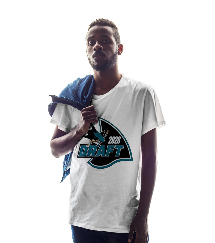 San Jose Sharks 2026 Draft Macklin Celebrini #71 T-Shirt