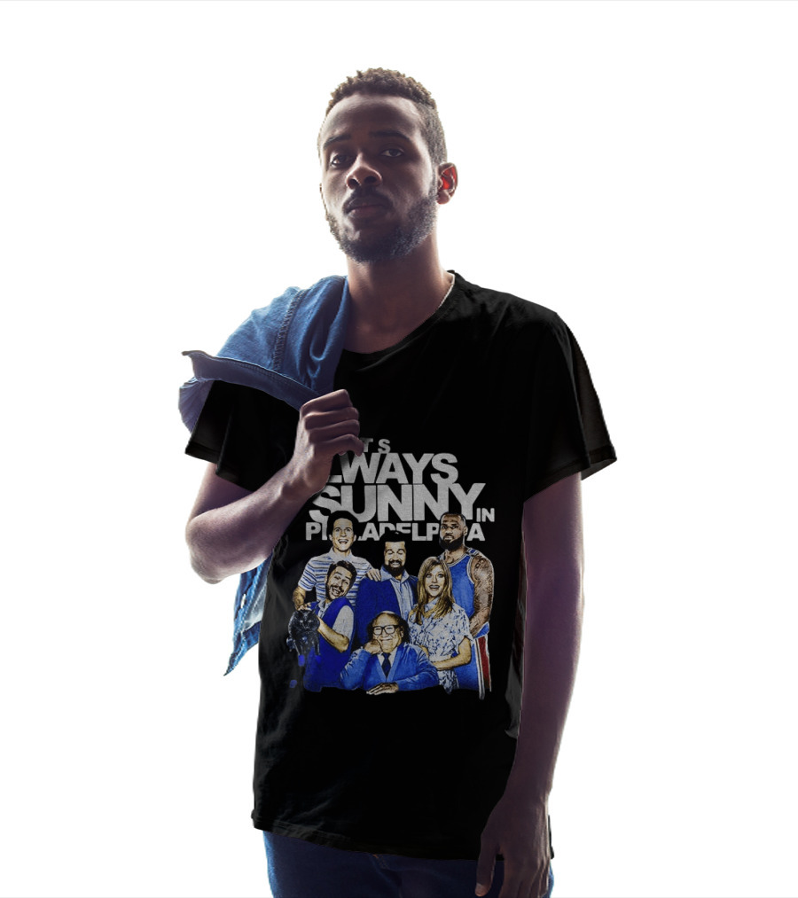 It's Always Sunny In Philadelphia LeBron James Philadelphia 76ers NBA Basketball 2026 T-Shirt