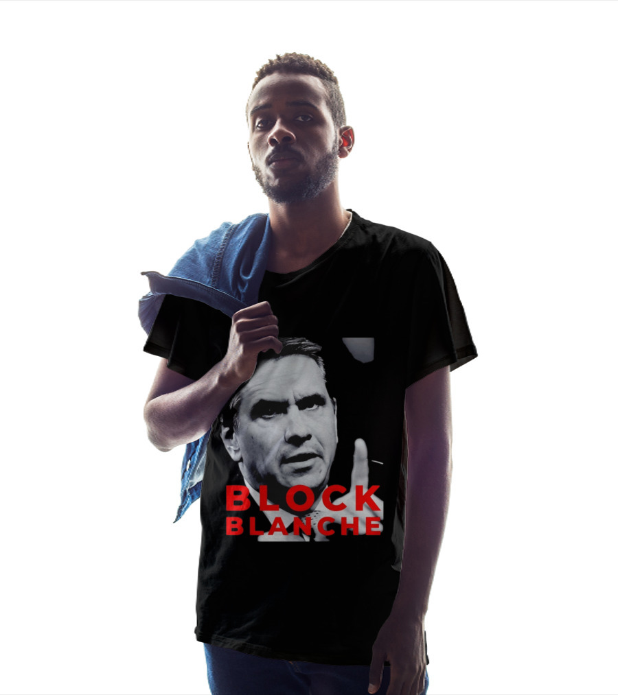 BLOCK BLANCHE Bloc Québécois Yves François Blanchet T-Shirt