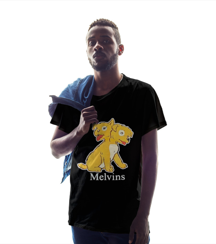 Melvins Two Headed Dog Cartoon T-Shirt