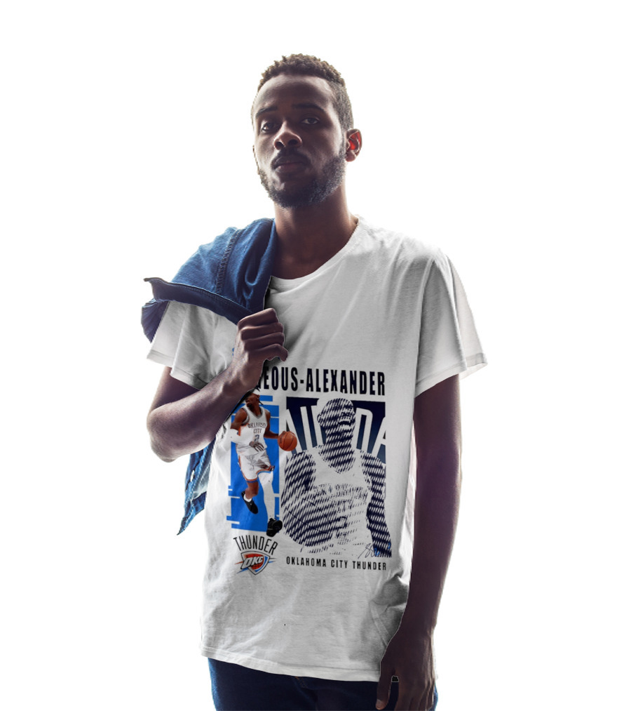 Shai Gilgeous Alexander Oklahoma City Thunder Basketball Highlights T-Shirt