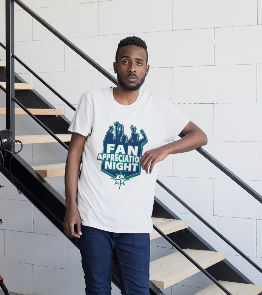 Seattle Mariners Fan Appreciation Night 2026 Baseball Event T-Shirt