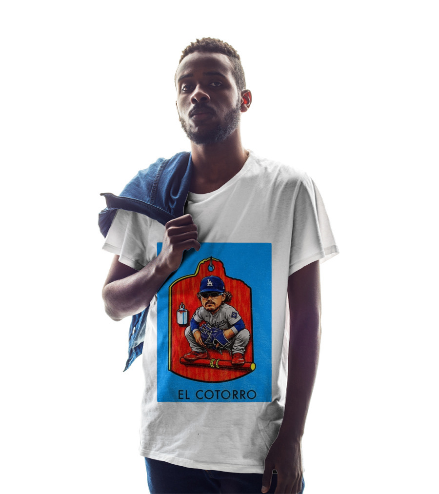Joe Kelly Dodgers El Cotorro Loteria Card 8 T-Shirt