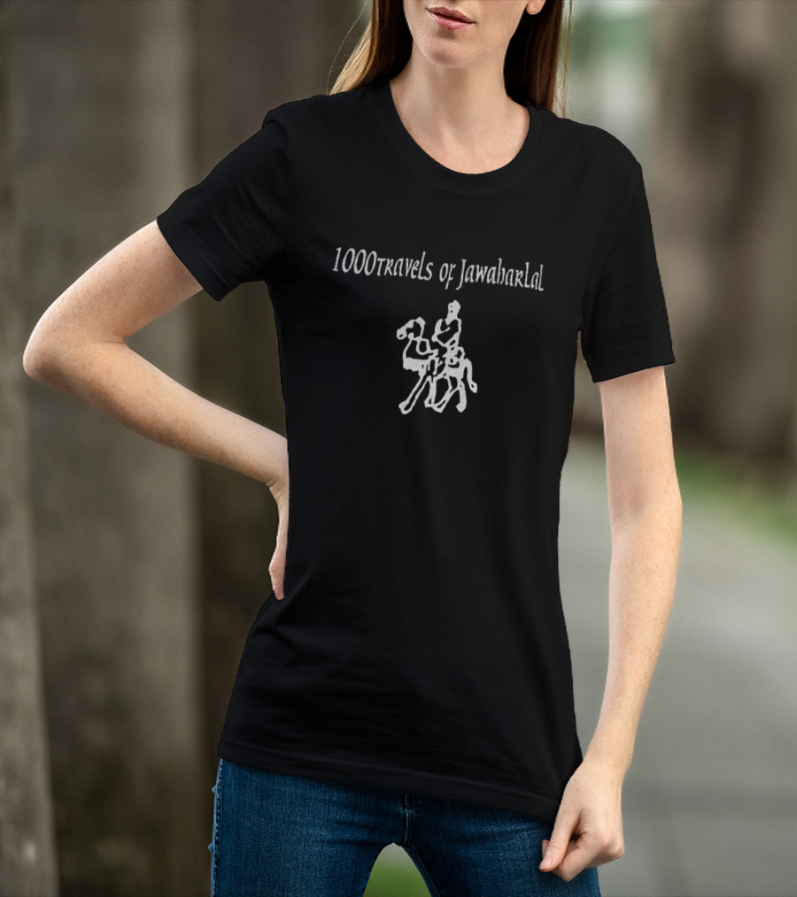 1000 Travels Of Jawaharlal Music Riding Artistry T-Shirt