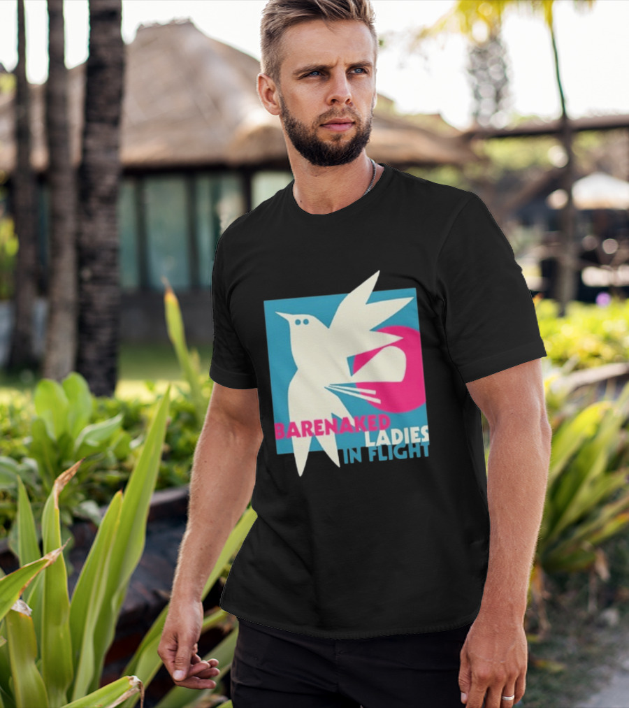 Barenaked Ladies In Flight Bird Tour 2024 Art Vintage Concert T-Shirt