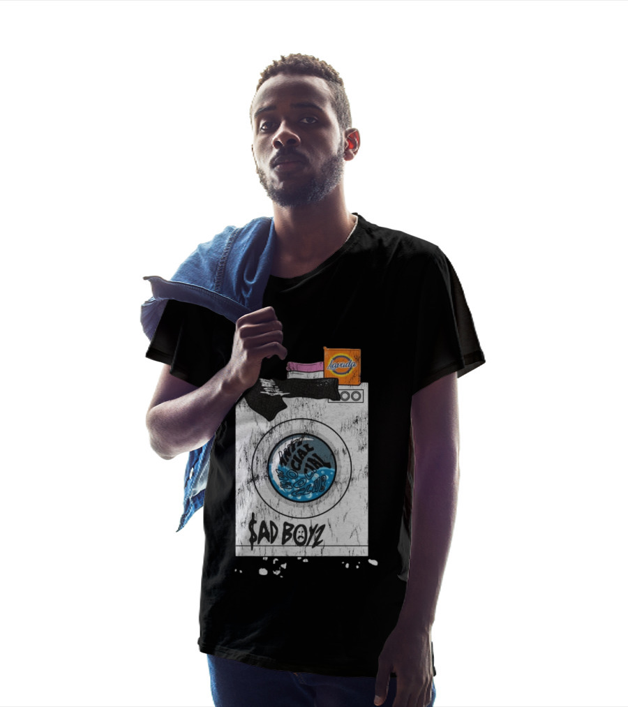 $AD BOYZ X ASSC Hang Me Out To Dry Laundry Machine Larada T-Shirt