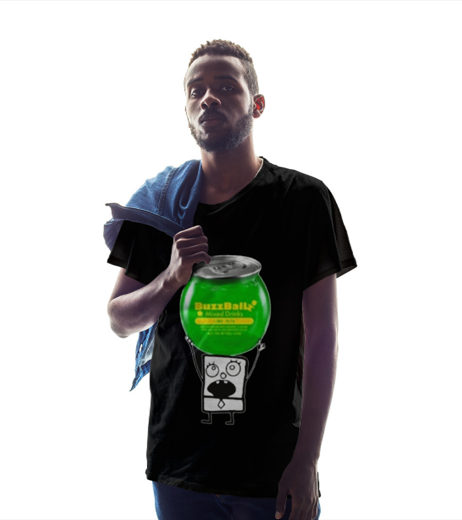 Doodlebob Lime Rita Buzzball Mixed Drinks T-Shirt