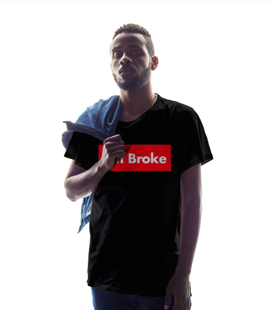 Terroriser I'm Broke Red Box T-Shirt