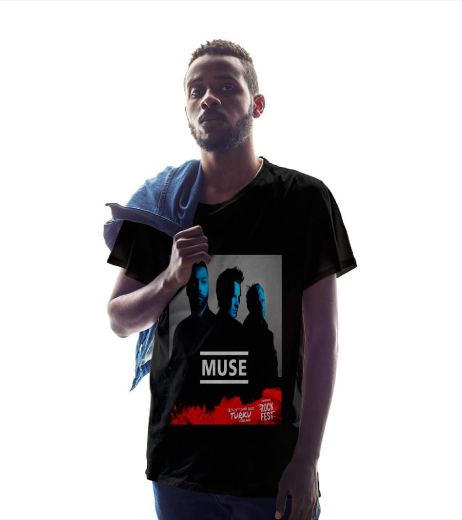 Muse Rockfest Turku 12th 14th June 2025 Finland T-Shirt