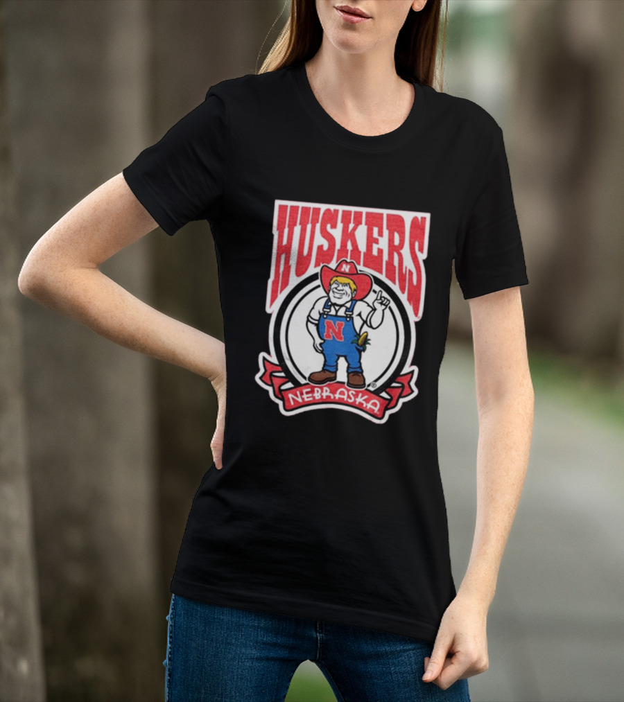 Huskers Nebraska Cornhuskers Vintage Logo 2024 T-Shirt