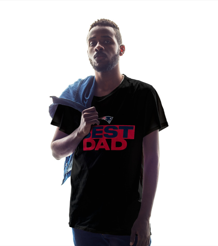 New England Patriots Best Dad Father's Day America Team T-Shirt