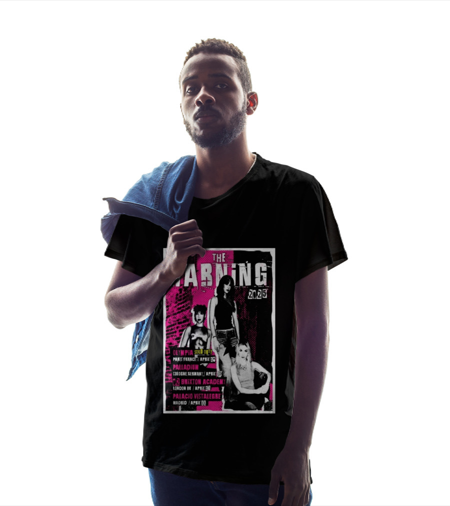 The Warning European Tour 2025 Olympia Palladium O2 Brixton Palacio Vistalegre T-Shirt