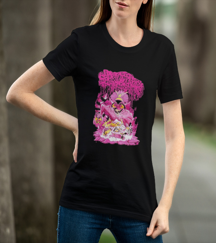 New Sanguisugabogg Pink Monster King Julian Purple T-Shirt