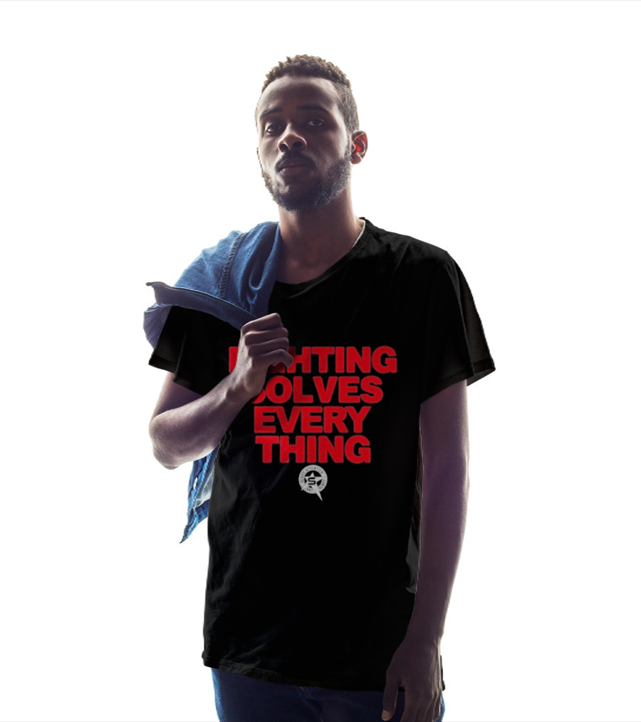 Fighting Solves Everything Tim Sylvia T-Shirt