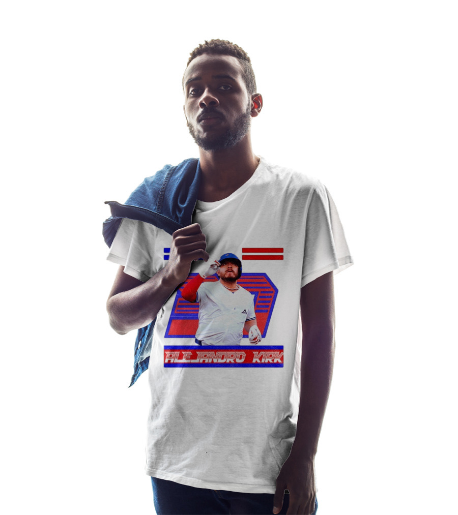 Alejandro Kirk Toronto Blue Jays 2025 MLB Player T-Shirt
