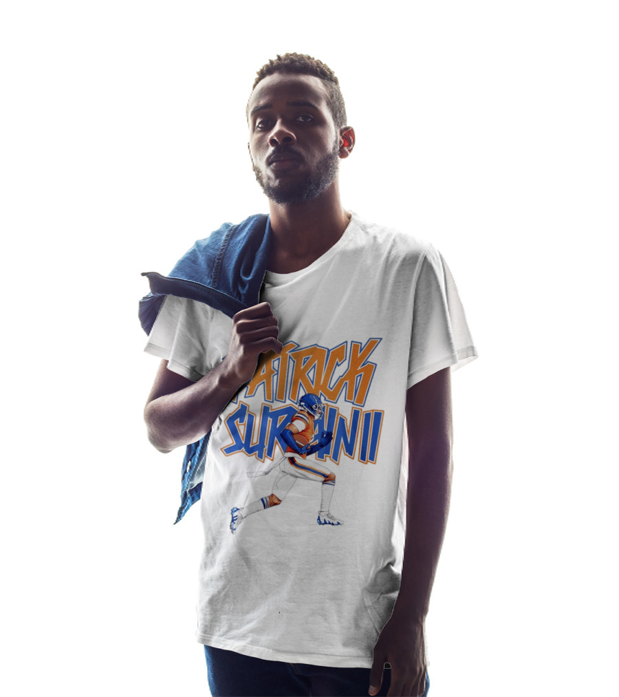 Patrick Surain II Denver Broncos Football T-Shirt