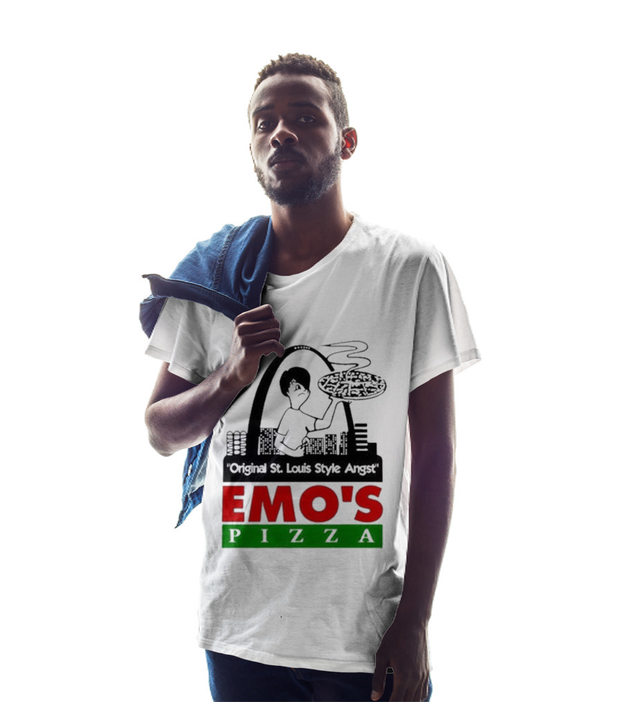 Original St. Louis Style Angst Emo's Pizza T-Shirt