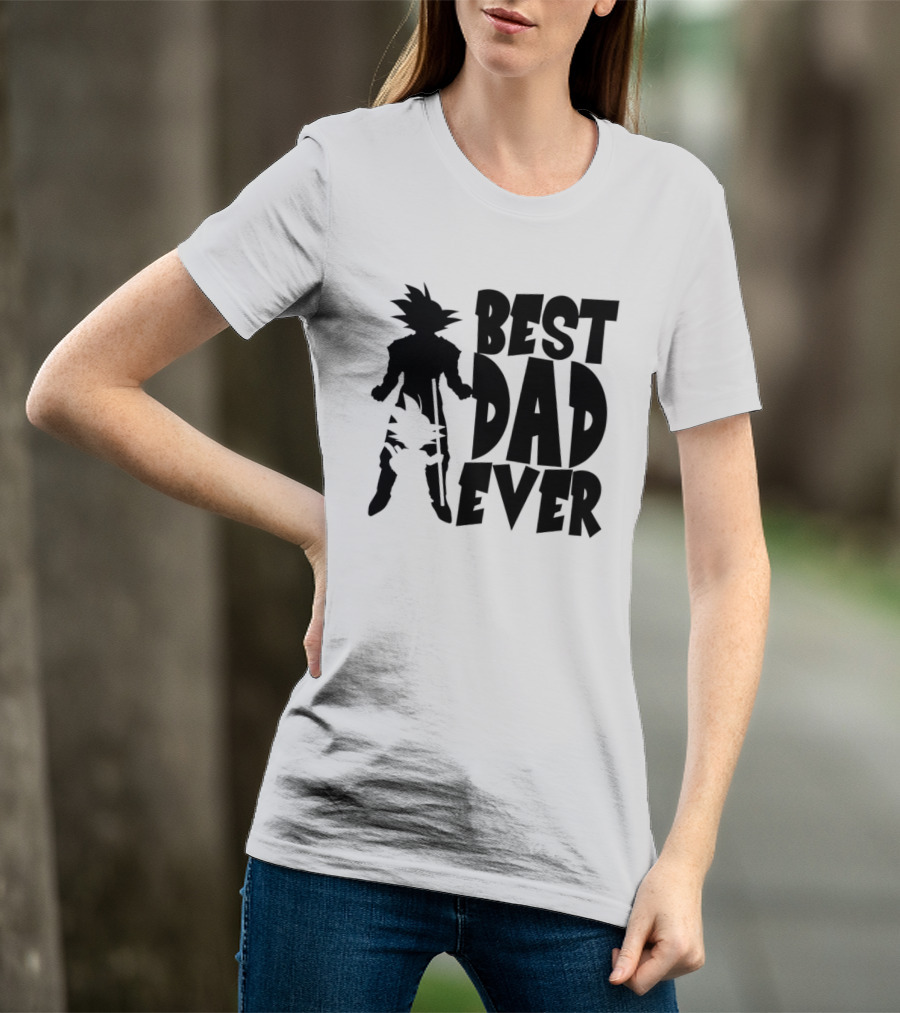 Best Dad Ever Goku Dragon Ball T-Shirt