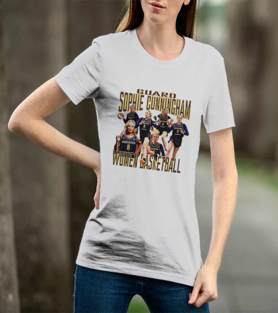 Guard Sophie Cunningham Indiana Fever Women Basketball Player 8 T-Shirt
