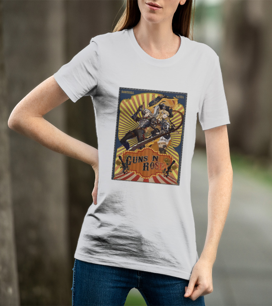 Guns N Roses Navia Boothill Style Concept T-Shirt