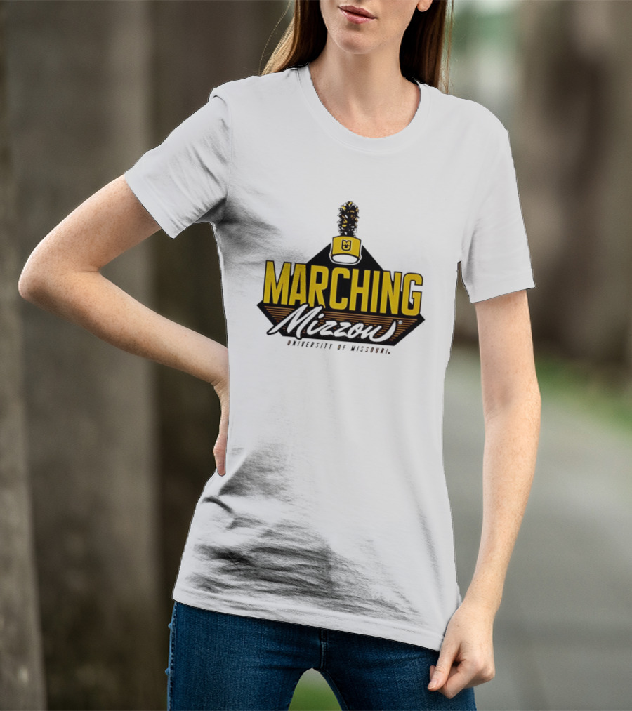 Marching Mizzou University Of Missouri Oval Tiger Head 2024 T-Shirt