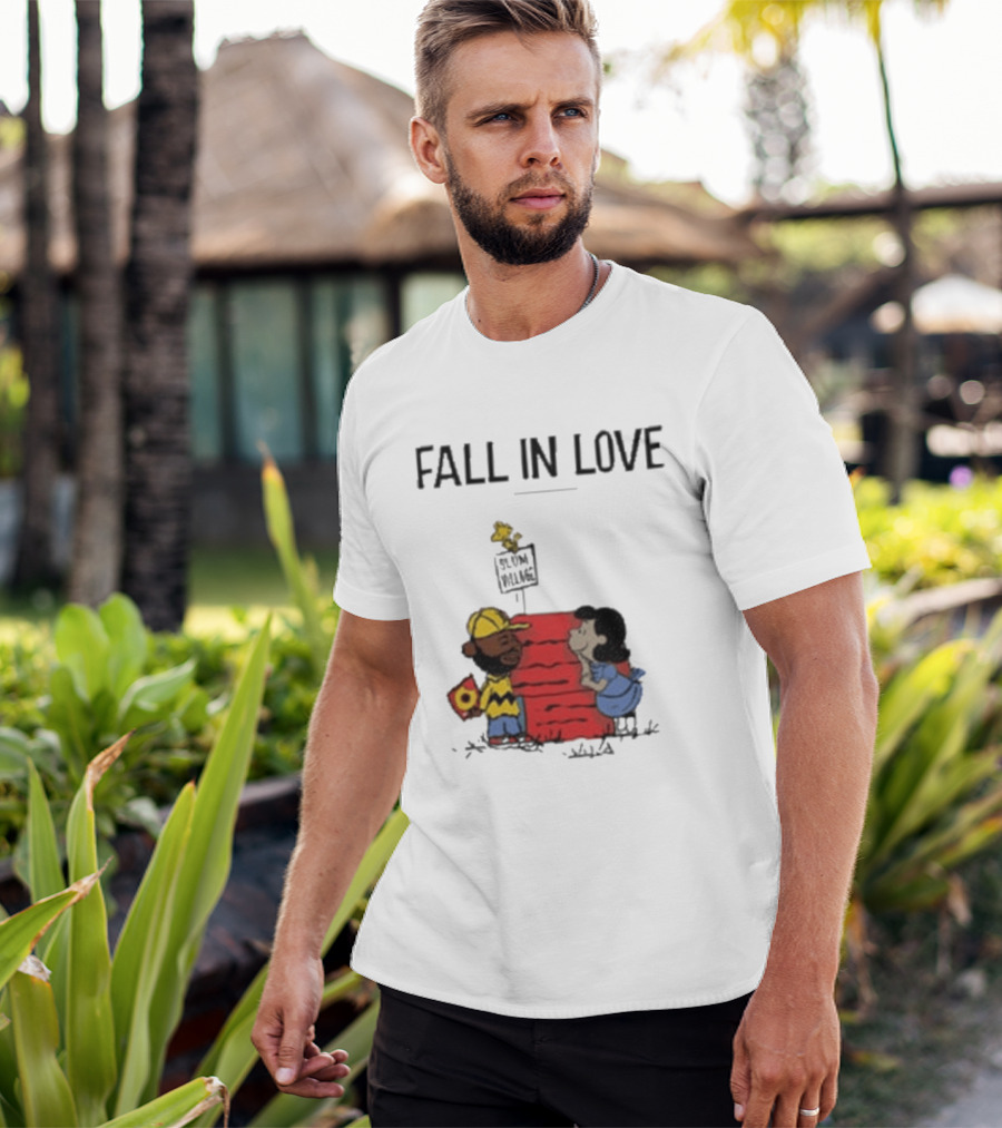 Fall In Love J Dilla Slum Village Lucy Peanuts T-Shirt