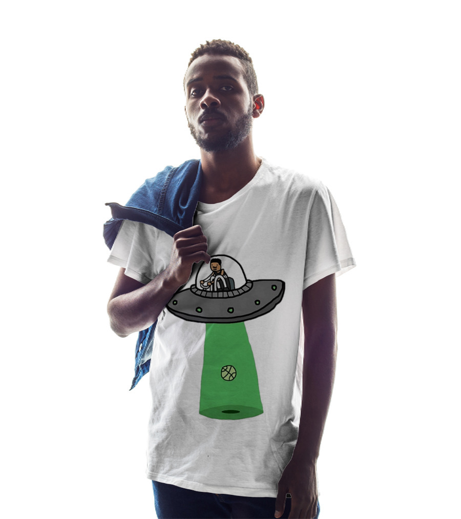 San Antonio Spurs Victor Wembanyama Wemby Extraterrestrial UFO Basketball T-Shirt