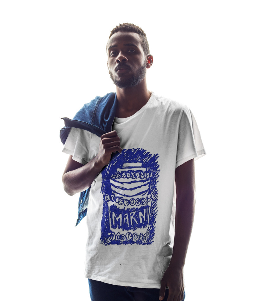 Travis Kelce 30th Anniversary Marni Runway Cool Collaboration T-Shirt