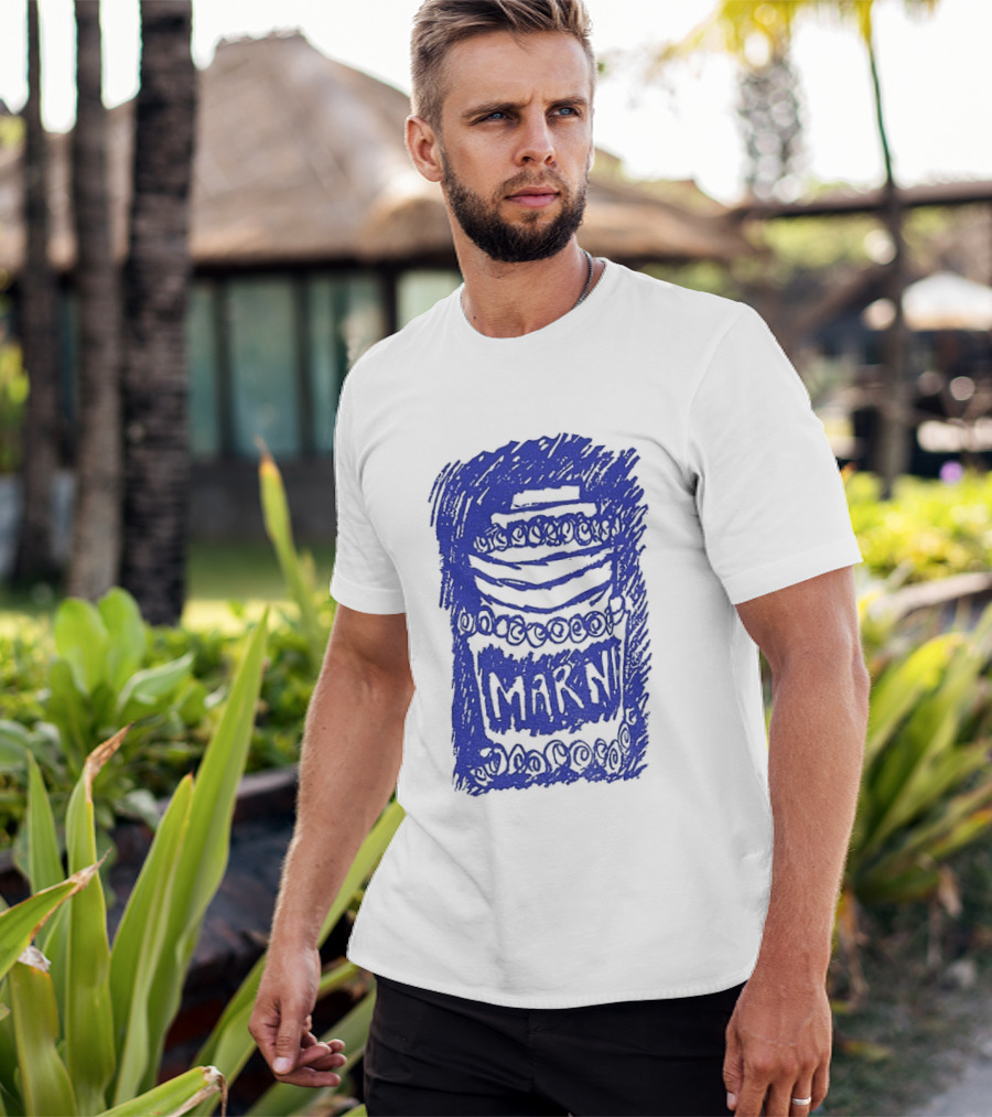 Travis Kelce 30th Anniversary Marni Runway Cool Collaboration T-Shirt