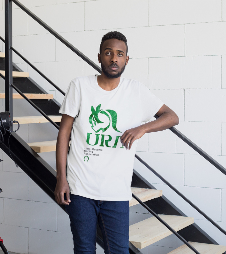 Uma Musume Racing Association URA Green Horse T-Shirt