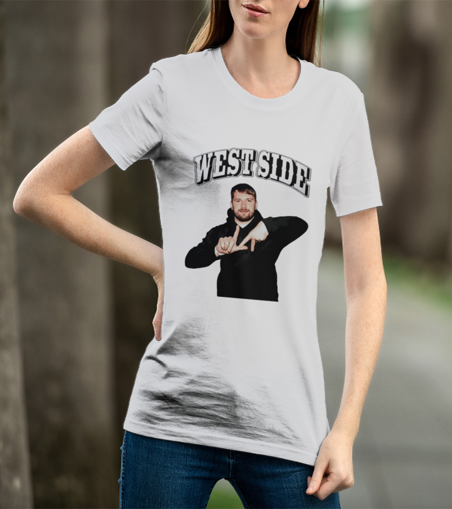 Luka Doncic Westside LA Hand Lakers T-Shirt