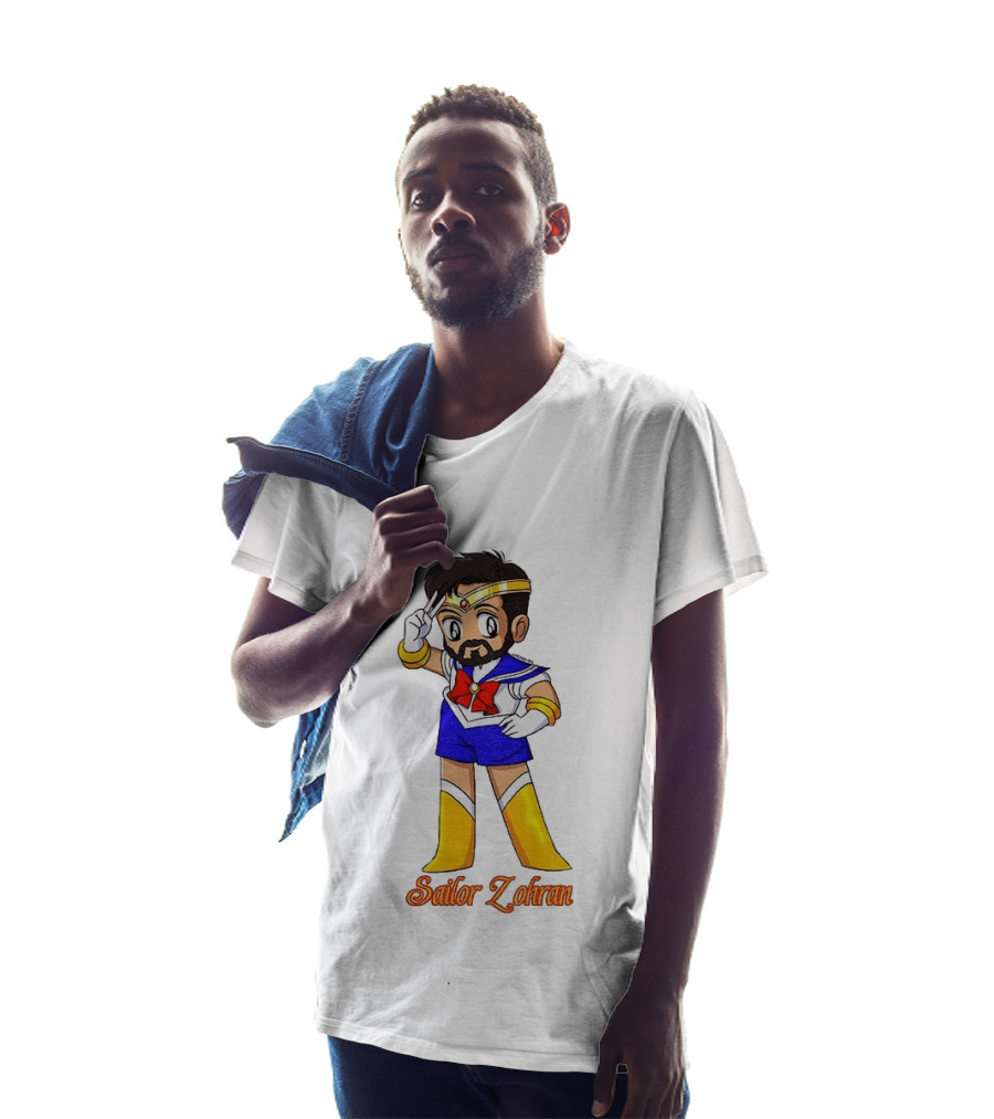 Zohran Mamdani Sailor Moon Sailor Zohran Anime Crossover Meme T-Shirt