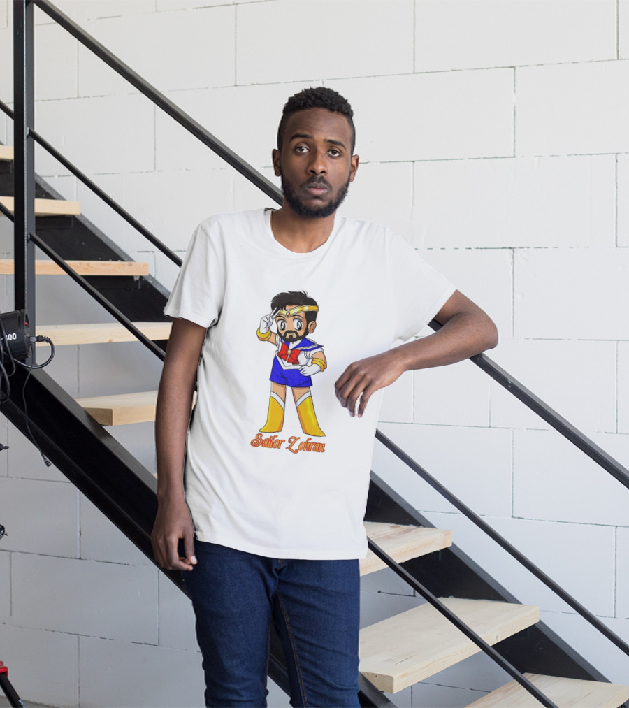 Zohran Mamdani Sailor Moon Sailor Zohran Anime Crossover Meme T-Shirt
