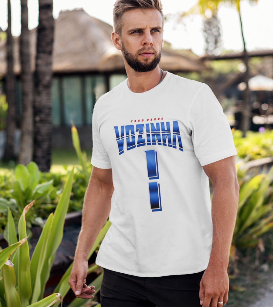 Vozinha Cabo Verde No 1 Number T-Shirt